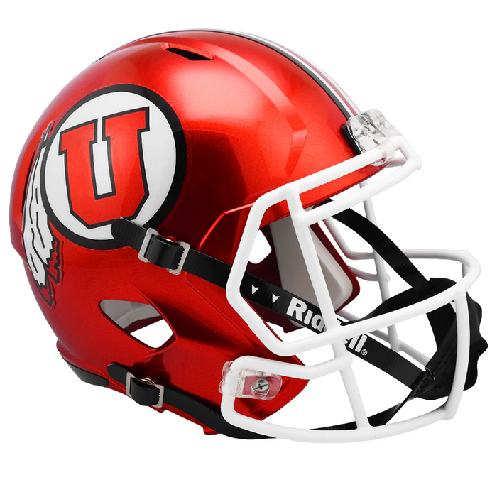 Utah Utes Replica Speed Helmet - Radiant Red - Game Day Treasures