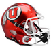 Utah Utes Authentic Riddell Speed Helmet - Radiant Red - Game Day Treasures
