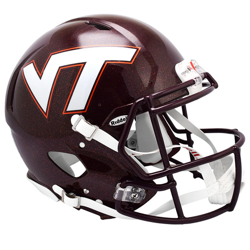 Virginia Tech Hokies Authentic Speed Helmet - Maroon - Game Day Treasures
