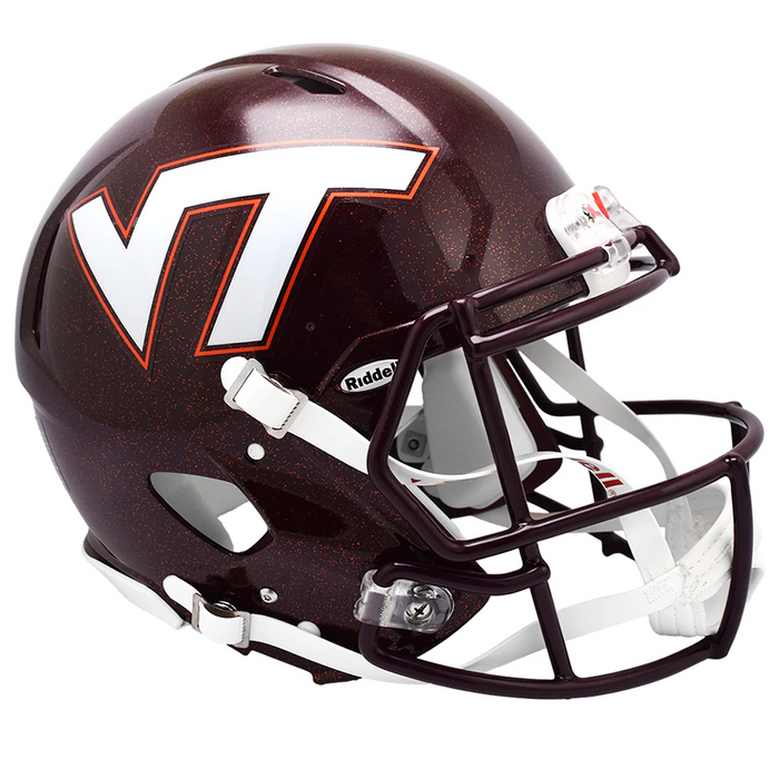 Virginia Tech Hokies Authentic Speed Helmet - Maroon - Game Day Treasures