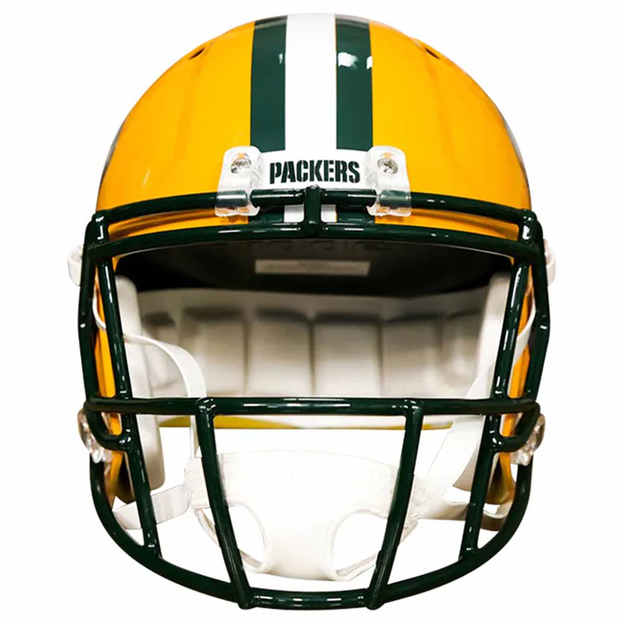 Green Bay Packers Replica Riddell Speed Helmet - Game Day Treasures