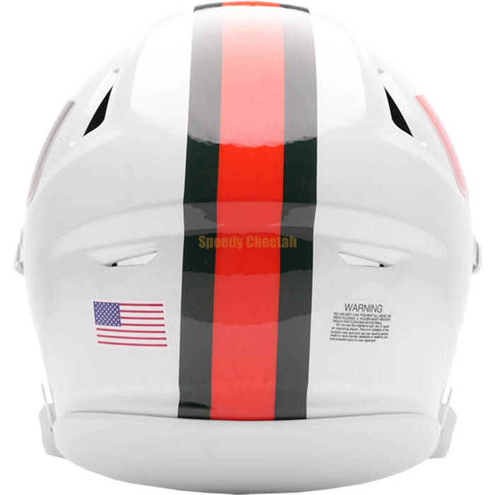Miami Hurricanes Mid-Size MIDI SpeedFlex Helmet