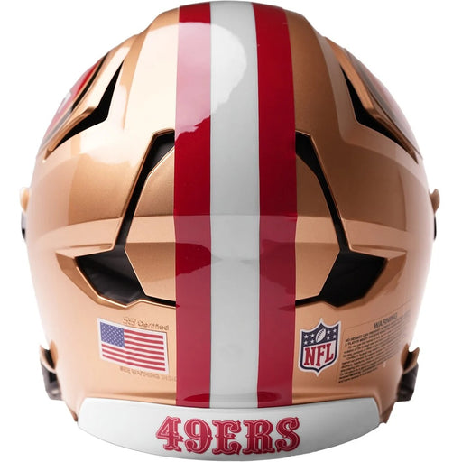 San Francisco 49ers Authentic Riddell Axiom Helmet - Game Day Treasures