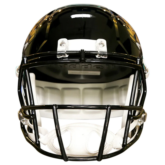 Jacksonville Jaguars Replica Throwback Speed Helmet (1965-2012) - Game Day Treasures