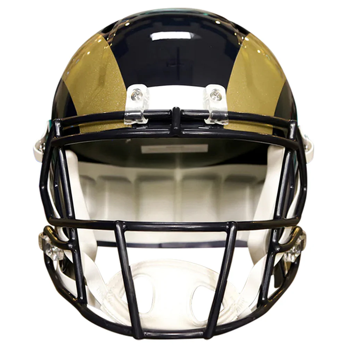 St. Louis Rams Replica Throwback Speed Helmet (2000-2016) - Game Day Treasures