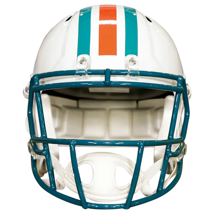 Miami Dolphins Replica Throwback Speed Helmet (1980-1996) - Game Day Treasures