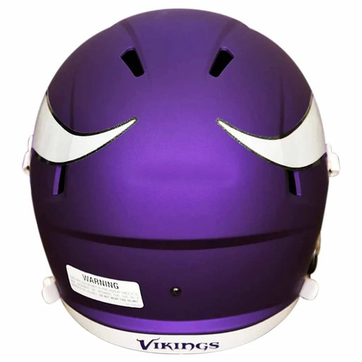 Minnesota Vikings Replica Riddell Speed Helmet - Satin Purple - Game Day Treasures