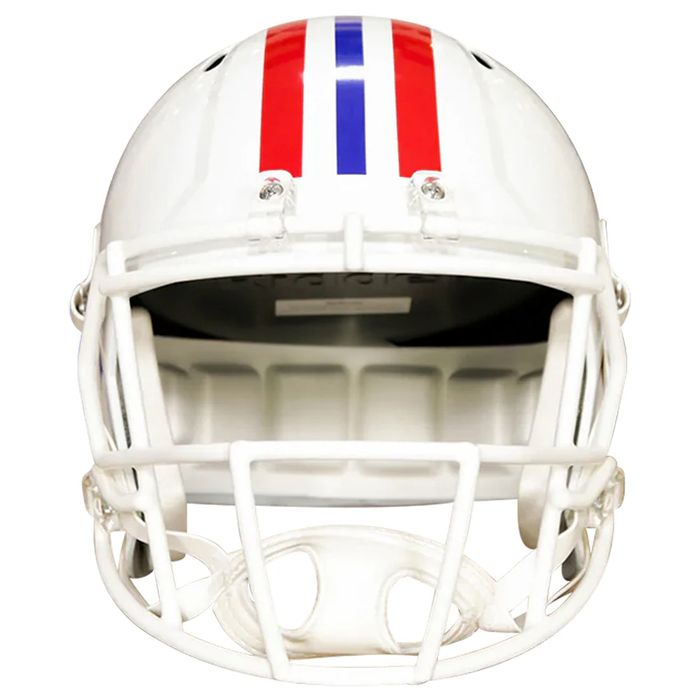New England Patriots Replica Throwback Speed Helmet (1982-1989) - Game Day Treasures