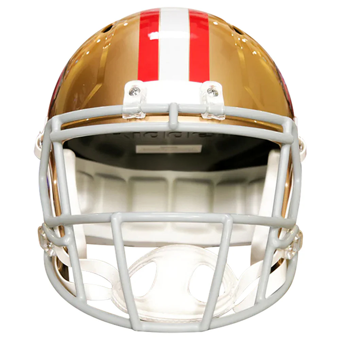 San Francisco 49ers Replica Throwback Speed Helmet (1964-1995) - Game Day Treasures