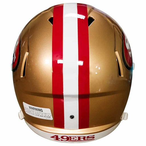 San Francisco 49ers Replica Riddell Speed Helmet - Game Day Treasures