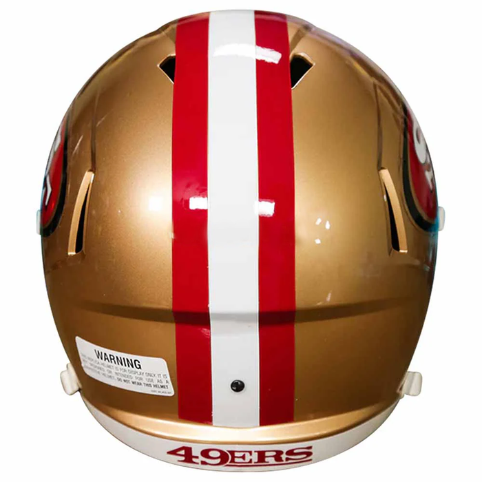 San Francisco 49ers Replica Riddell Speed Helmet - Game Day Treasures