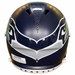 Seattle Seahawks Replica Riddell Speed Helmet - Matte Navy - Game Day Treasures