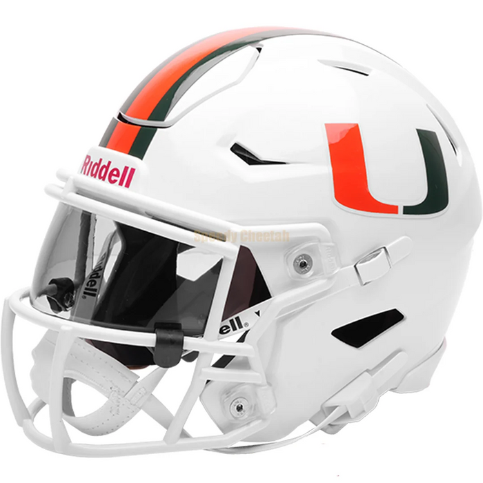 Miami Hurricanes Mid-Size MIDI SpeedFlex Helmet