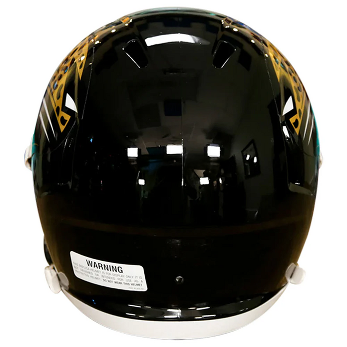 Jacksonville Jaguars Replica Throwback Speed Helmet (1965-2012) - Game Day Treasures