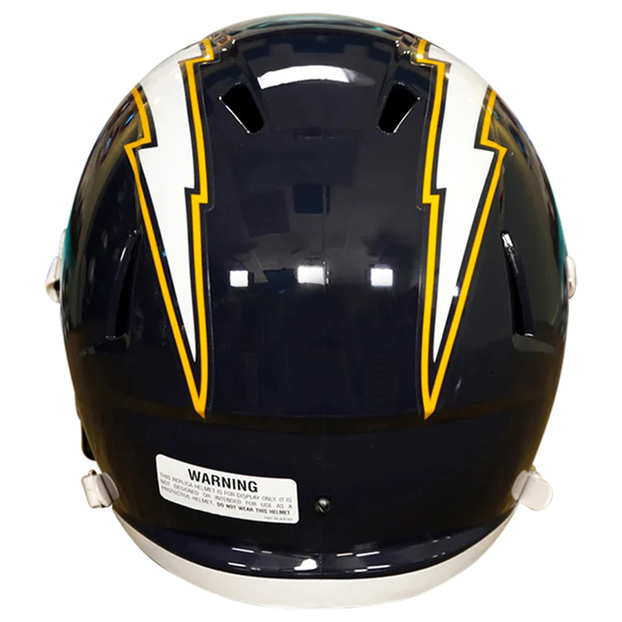 San Diego Chargers Replica Throwback Speed Helmet (1988-2006) - Game Day Treasures