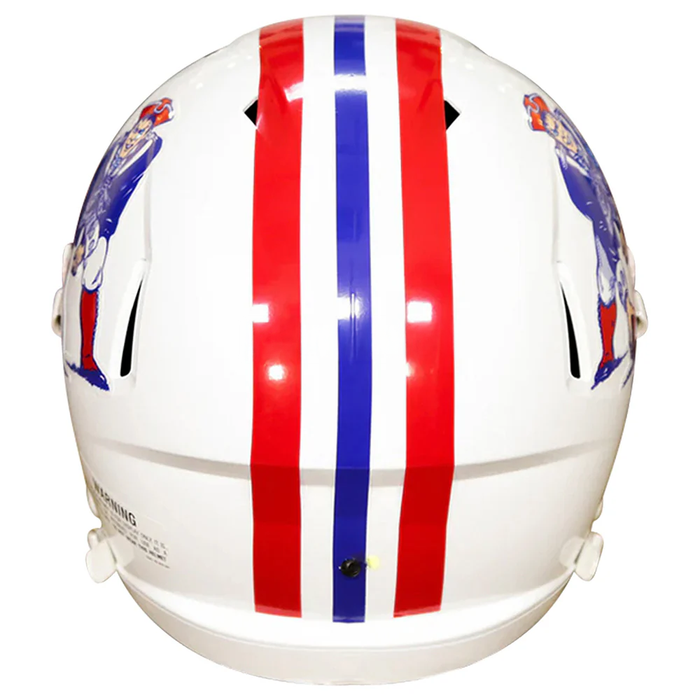 New England Patriots Replica Throwback Speed Helmet (1982-1989) - Game Day Treasures