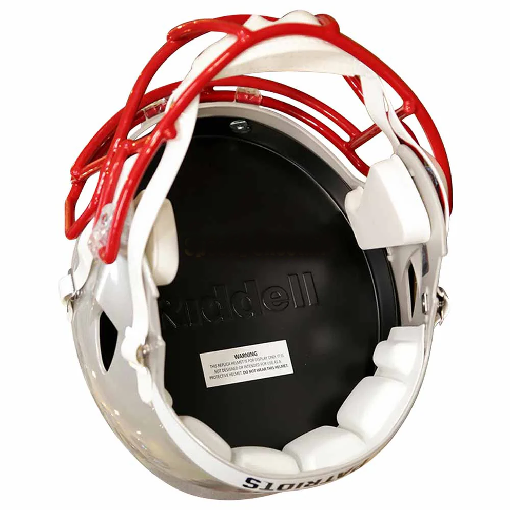 New England Patriots Replica Riddell Speed Helmet — Game Day Treasures