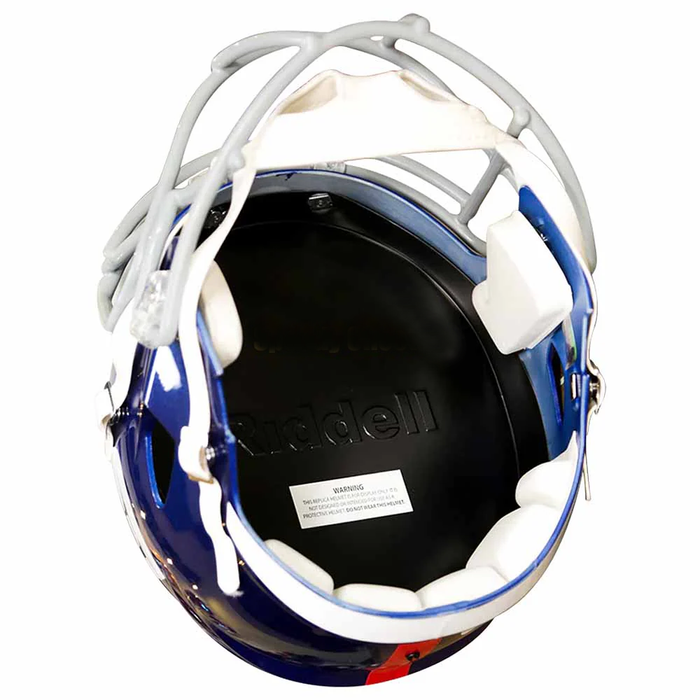 New York Giants Replica Riddell Speed Helmet - Game Day Treasures