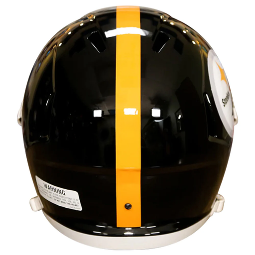 Pittsburgh Steelers Replica Throwback Speed Helmet (1963-1976) - Game Day Treasures