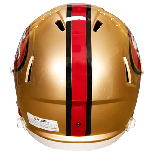 San Francisco 49ers Replica Throwback Speed HHelmet (1996-2008) - Game Day Treasures