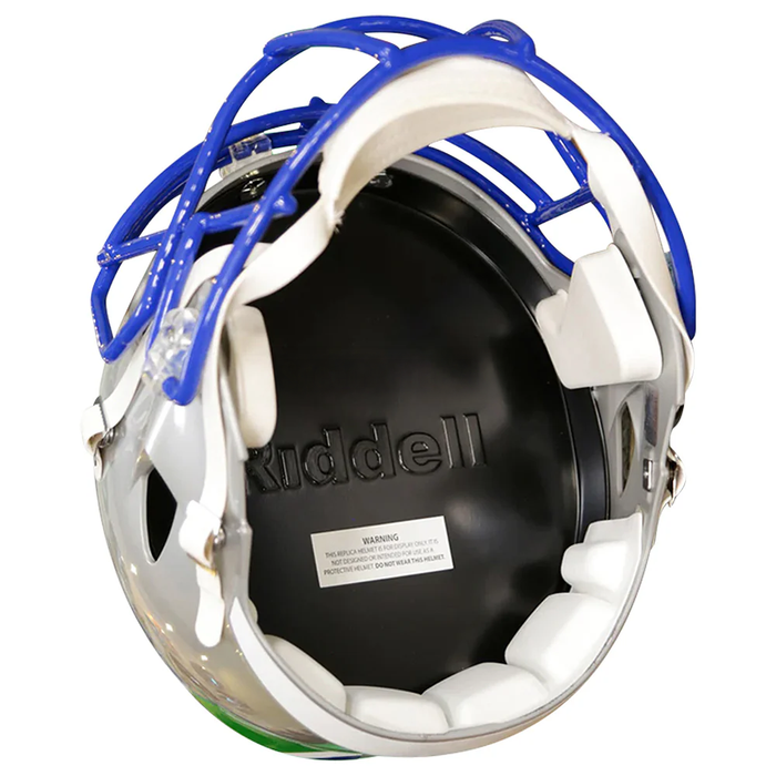 Seattle Seahawks Replica Throwback Speed Helmet (1983-2001) - Game Day Treasures