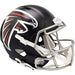 Atlanta Falcons Replica Riddell Speed Helmet - Satin Nickel Mask - Game Day Treasures