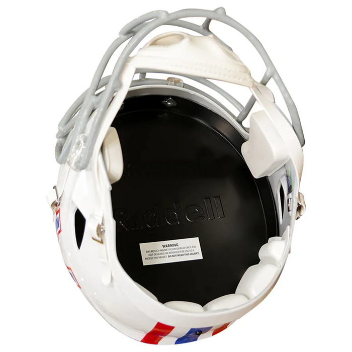 Houston Oilers Replica Throwback Speed Helmet (1975-1980) - Game Day Treasures