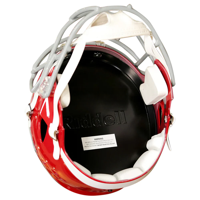 Kansas City Chiefs Replica Throwback Speed Helmet (1963-1973) - Game Day Treasures