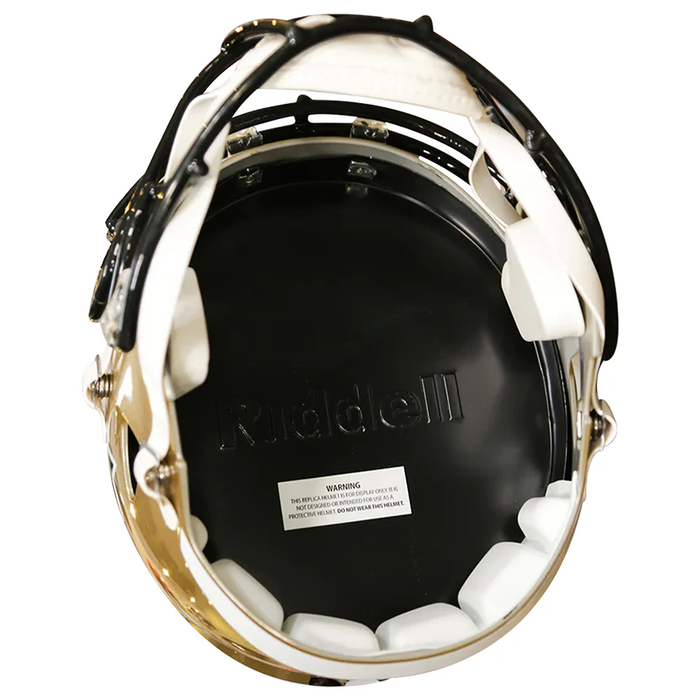 New Orleans Saints Replica Throwback Speed Helmet (1976-1999) - Game Day Treasures