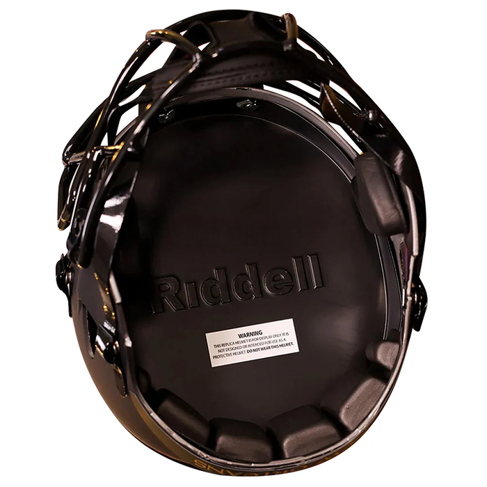 New Orleans Saints Replica Riddell Speed Helmet - ECIPSE - Game Day Treasures
