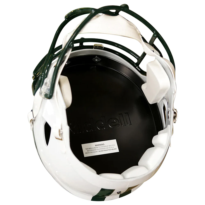 New York Jets Replica Throwback Speed Helmet (1998-2018) - Game Day Treasures