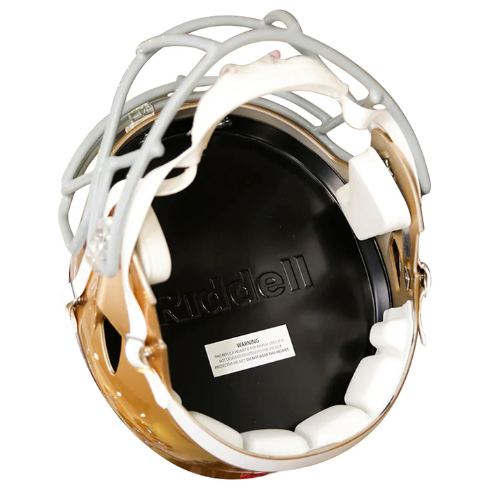 San Francisco 49ers Replica Throwback Speed Helmet (1964-1995) - Game Day Treasures