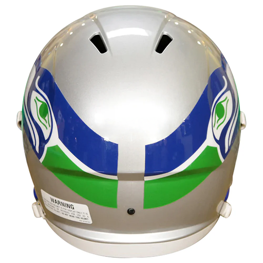 Seattle Seahawks Replica Throwback Speed Helmet (1983-2001) - Game Day Treasures