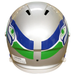 Seattle Seahawks Replica Throwback Speed Helmet (1983-2001) - Game Day Treasures
