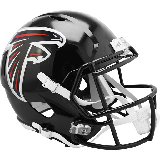 Atlanta Falcons Replica Throwback Speed Helmet (2003-2019) - Game Day Treasures