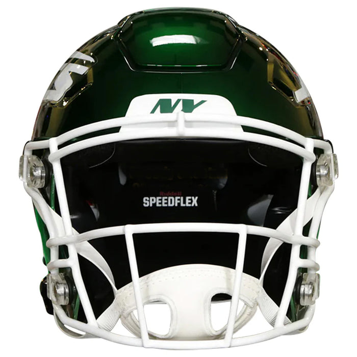 dark green speedflex helmet New York Jets Authentic Speedflex