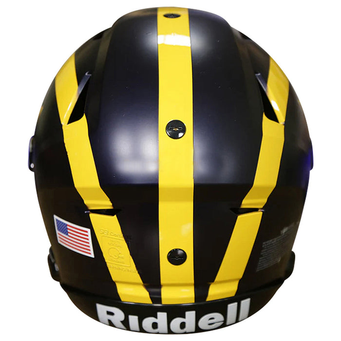 Michigan Wolverines Authentic SpeedFlex Helmet - Painted Wings - Game Day Treasures