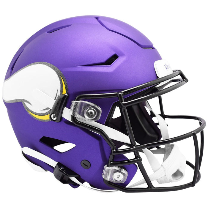 Minnesota Vikings Authentic SpeedFlex Helmet - Satin Purple - Game Day Treasures