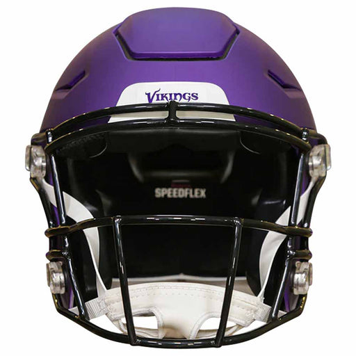Minnesota Vikings Authentic SpeedFlex Helmet - Satin Purple - Game Day Treasures