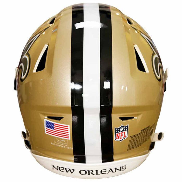 New Orleans Saints Authentic Riddell SpeedFlex Helmet - Game Day Treasures