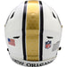 New Orleans Saints Authentic SpeedFlex Helmet - 2025 Alternate - Game Day Treasures