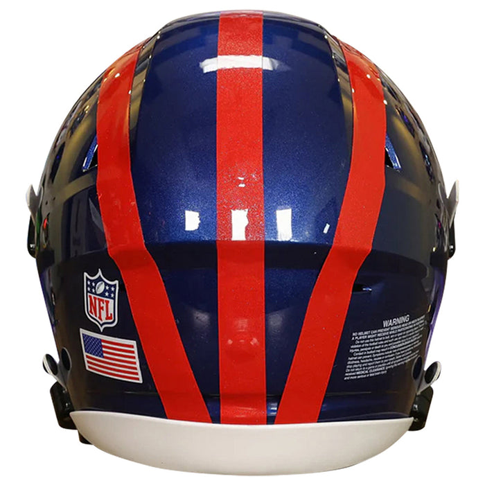 New York Giants Authentic SpeedFlex Helmet - 2024 Alternate - Game Day Treasures