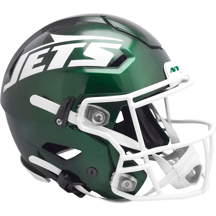 New York Jets Authentic Riddell SpeedFlex Helmet — Game Day Treasures New York Jets Authentic Riddell SpeedFlex Helmet — Game Day Treasures
