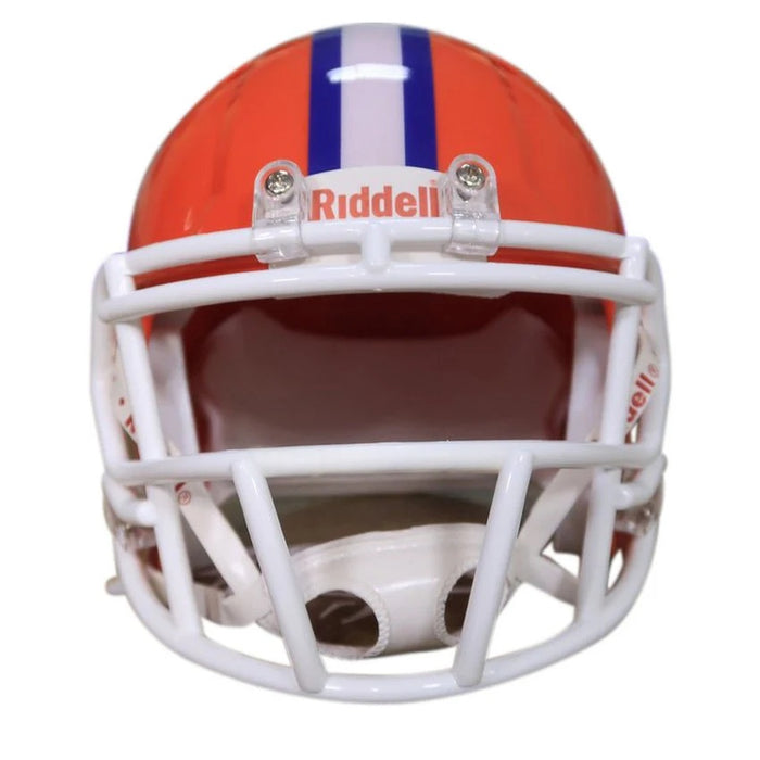 clemson football helmets Riddell Clemson Tigers Speed Mini Helmet