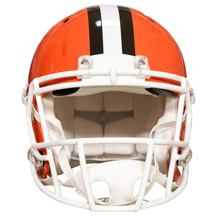 Cleveland Browns Authentic Throwback Speed Helmet (1975-2005) - Game Day Treasures