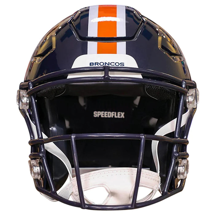 Denver Broncos Authentic SpeedFlex Helmet - Color Rush - Game Day Treasures