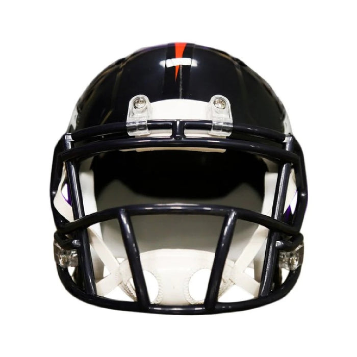 Denver Broncos Mini Throwback Speed Helmet - 1997 to 2023 - Game Day Treasures