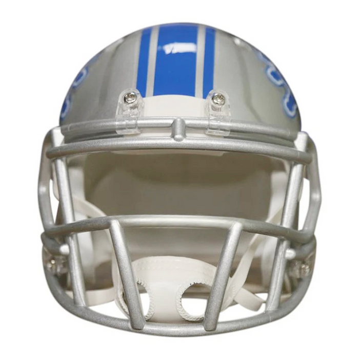 Detroit Lions Mini Throwback Speed Helmet - 2017 to 2023 - Game Day Treasures