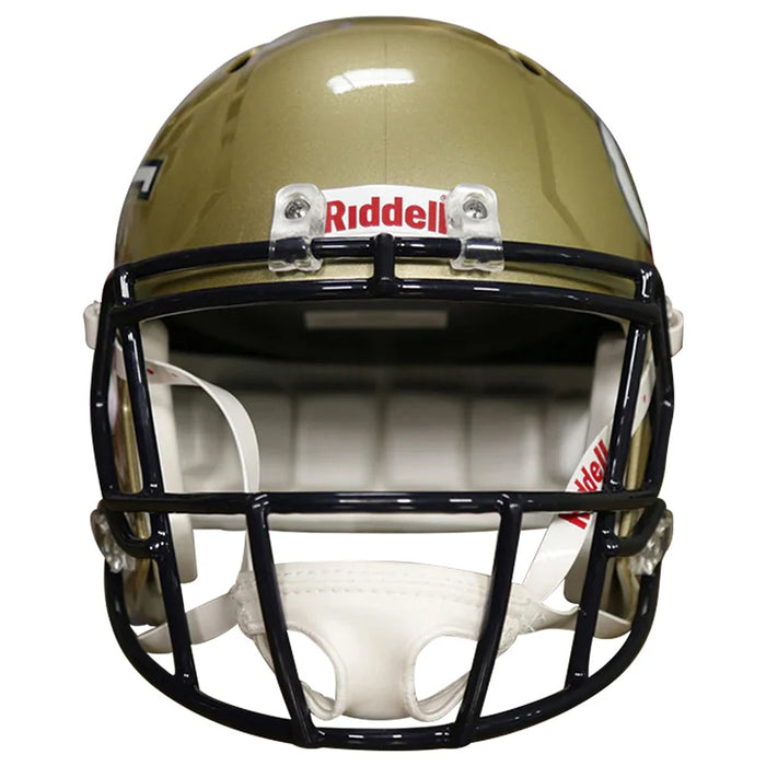 authentic yellow bike football helmet shell Georgia Tech Yellow Jackets Speed Replica Full Size Football Helmet
