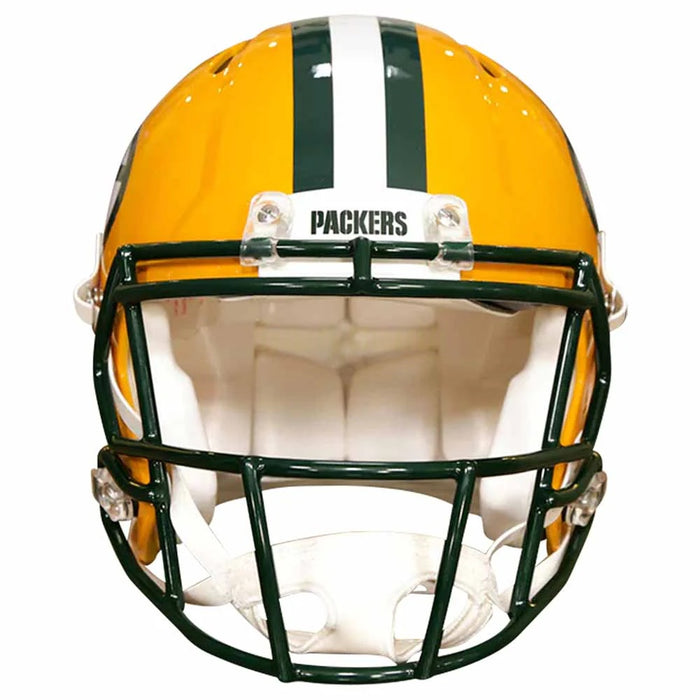 Green Bay Packers Authentic Riddell Speed Helmet - Game Day Treasures